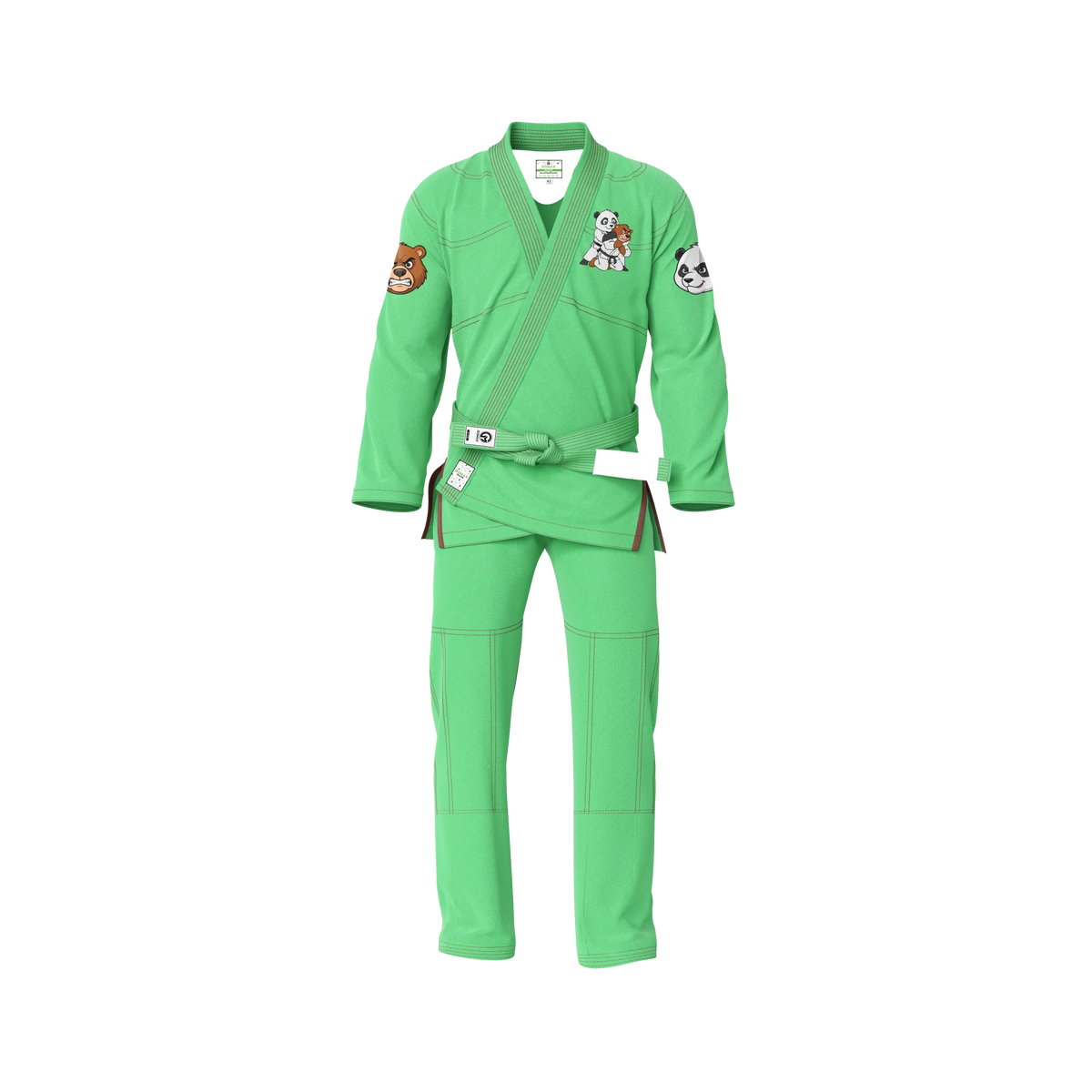 Light Green BJJ Gi - Brazilian Jiu Jitsu Gi - Pro Series - Zen & Zook