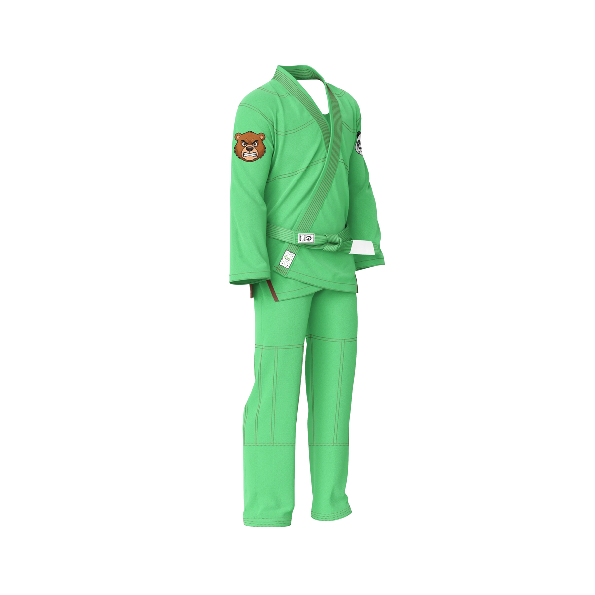 Light Green BJJ Gi - Brazilian Jiu Jitsu Gi - Pro Series - Zen & Zook