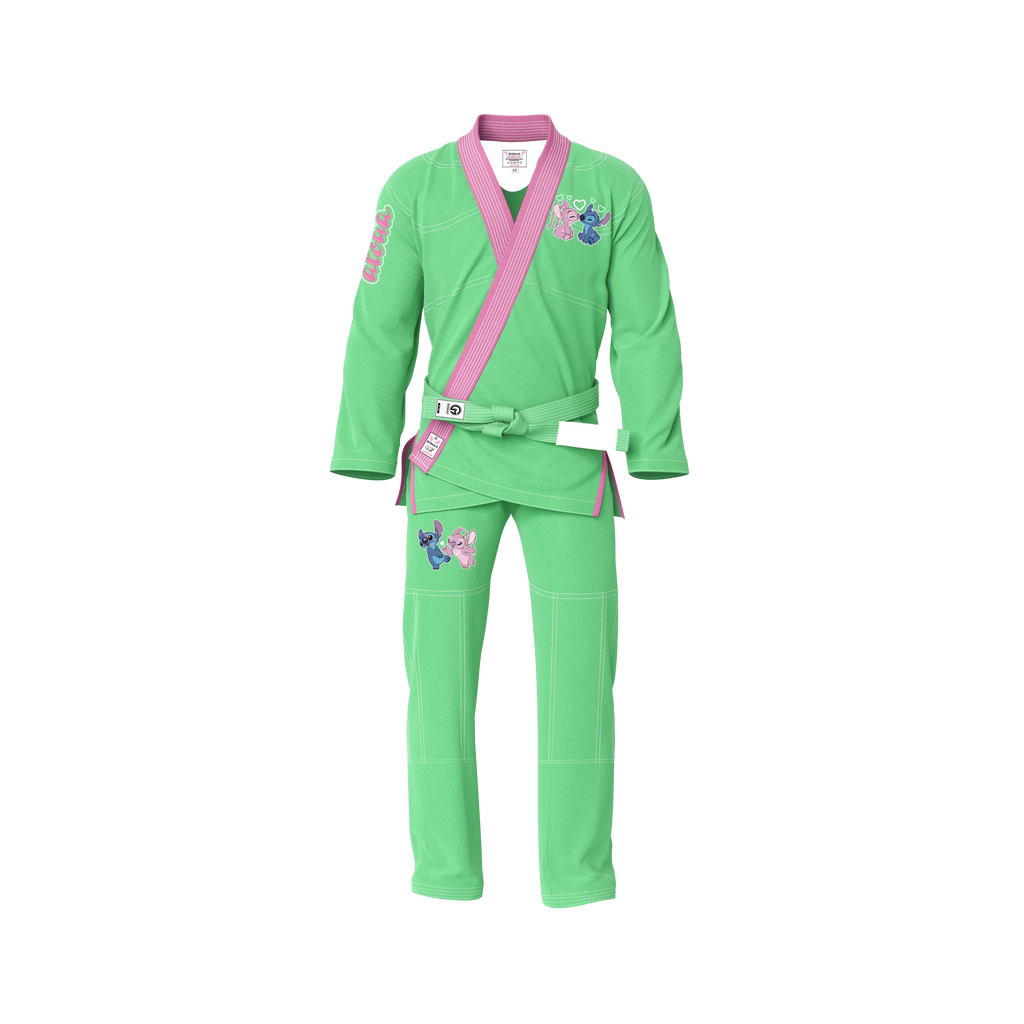 Light Green BJJ Gi - Brazilian Jiu Jitsu Gi - Pro Series - Aloha