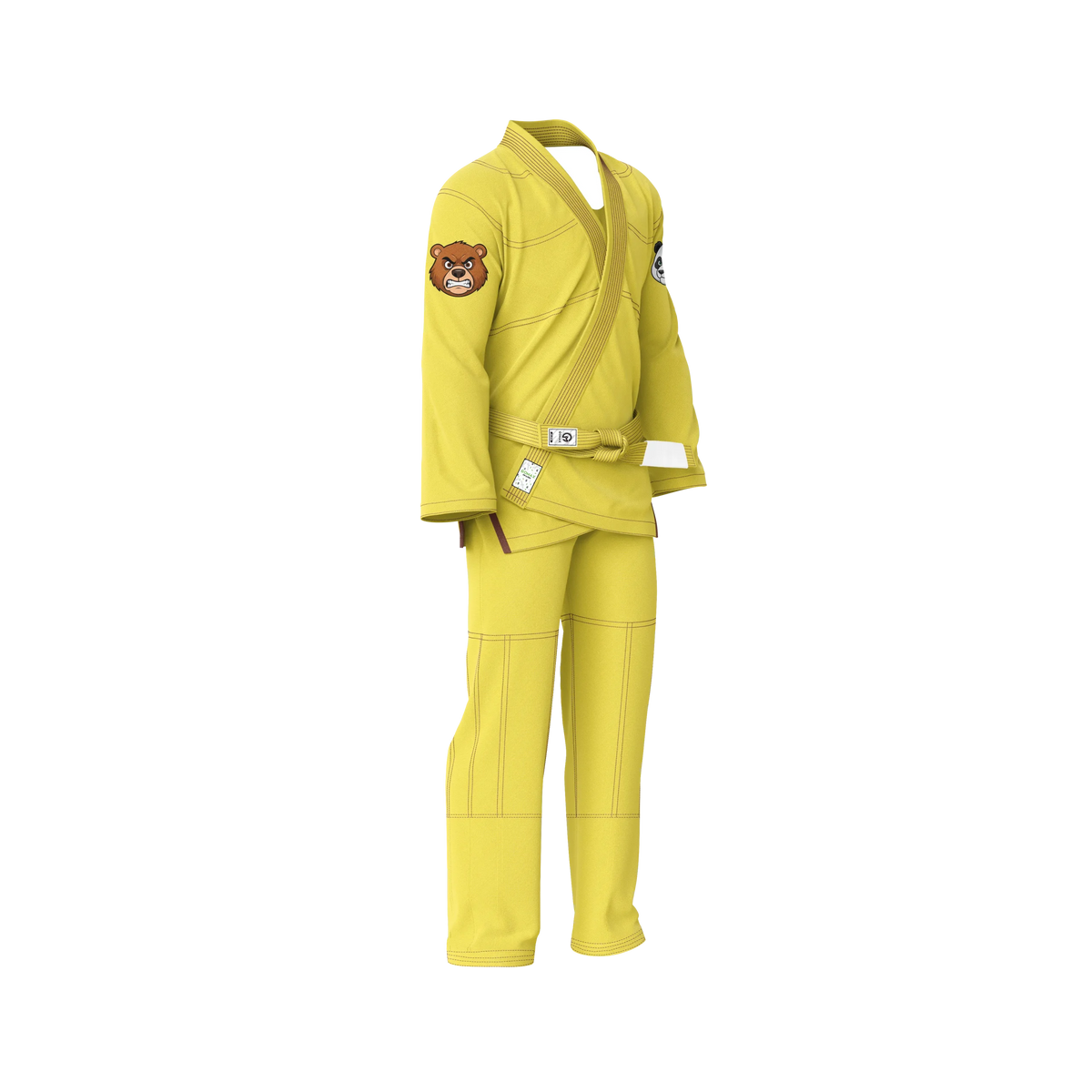 Light Yellow BJJ Gi - Brazilian Jiu Jitsu Gi - Pro Series - Zen & Zook