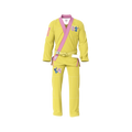 Light Yellow BJJ Gi - Brazilian Jiu Jitsu Gi - Pro Series - Aloha
