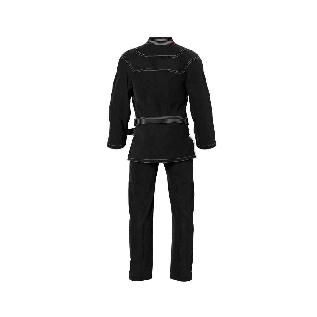 Lion Be Fearless Sublimation Black Brazilian Jiu Jitsu Gi - Premium Elite Series (BJJ GI)