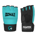 MMA punching gloves with fighter design and open-palm grip for striking and pad work