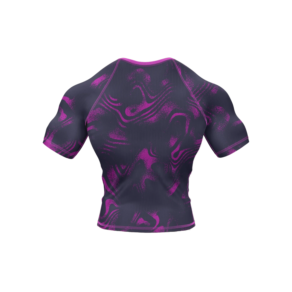 Magenta Flux - Premium BJJ Rash Guard / Compression Top for Men/Women