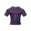 Magenta Flux - Premium BJJ Rash Guard / Compression Top for Men/Women