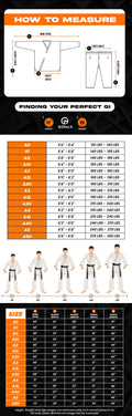 mens size chart