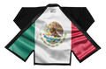 Mexican Black Sublimation Brazilian Jiu Jitsu Gi - Patriotic Series - Flagwave (BJJ GI)