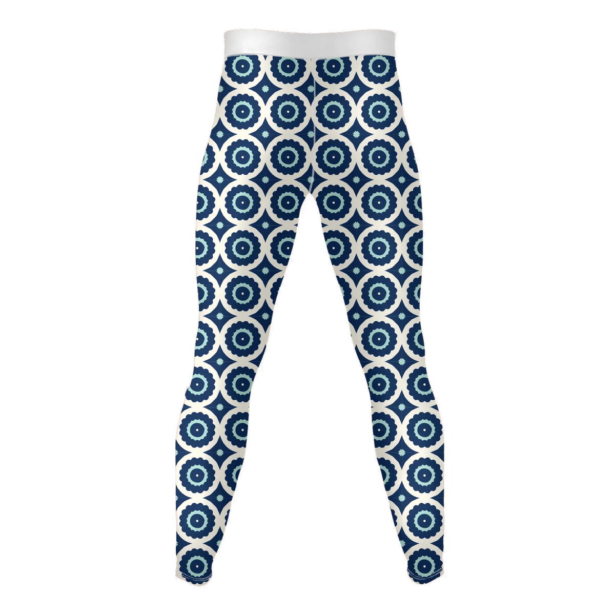 Midnight Bloom – Premium BJJ Rash Guard Compression Pants/Spats/Leggings for Men & Women