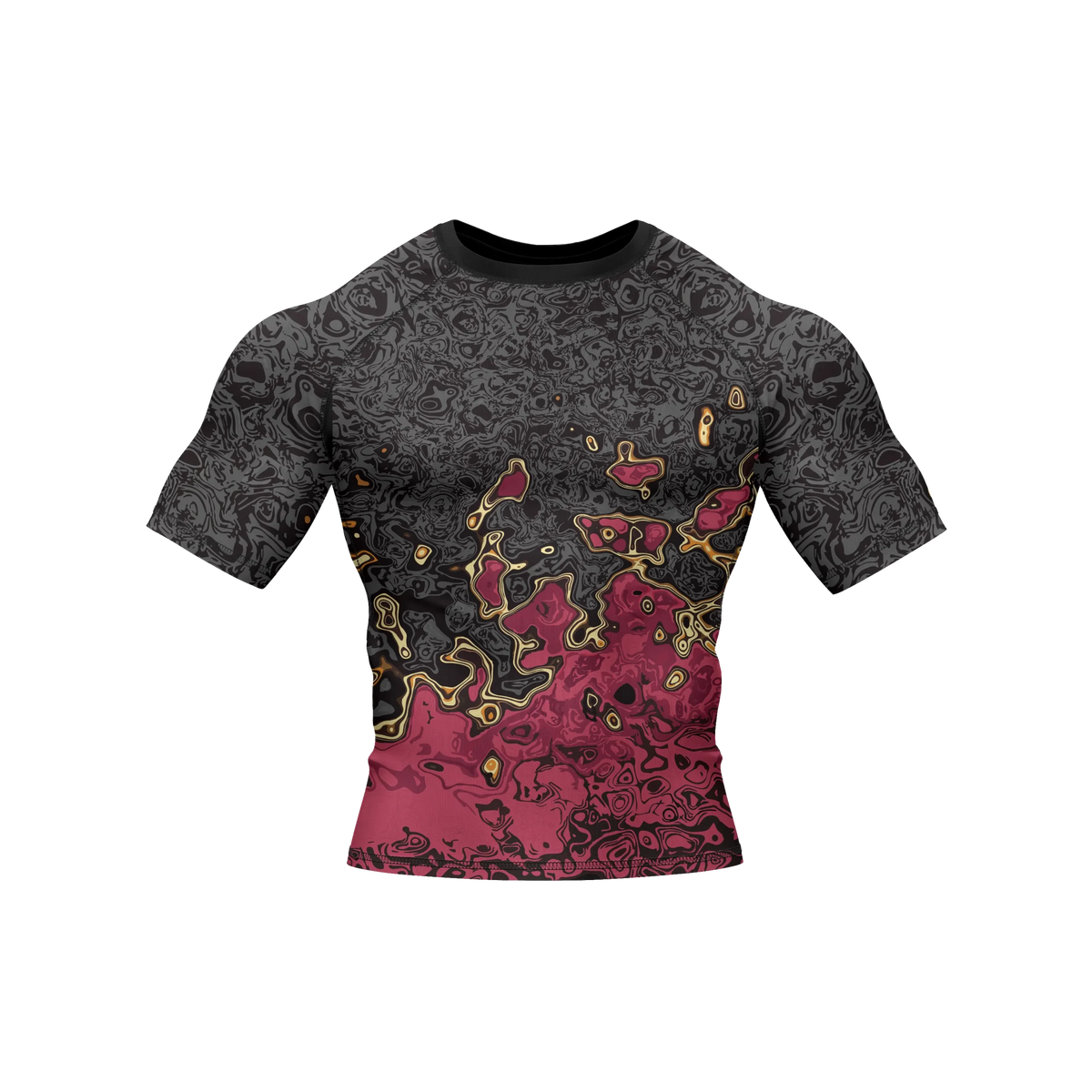 Molten Pulse - Premium BJJ Rash Guard / Compression Top for Men/Women