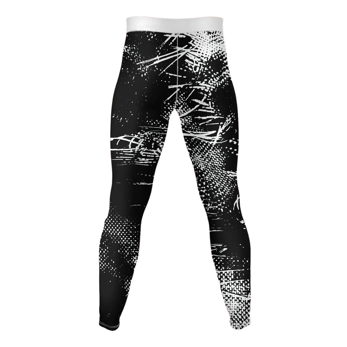 Mono Static – Premium BJJ Rash Guard Compression Pants/Spats/Leggings for Men & Women