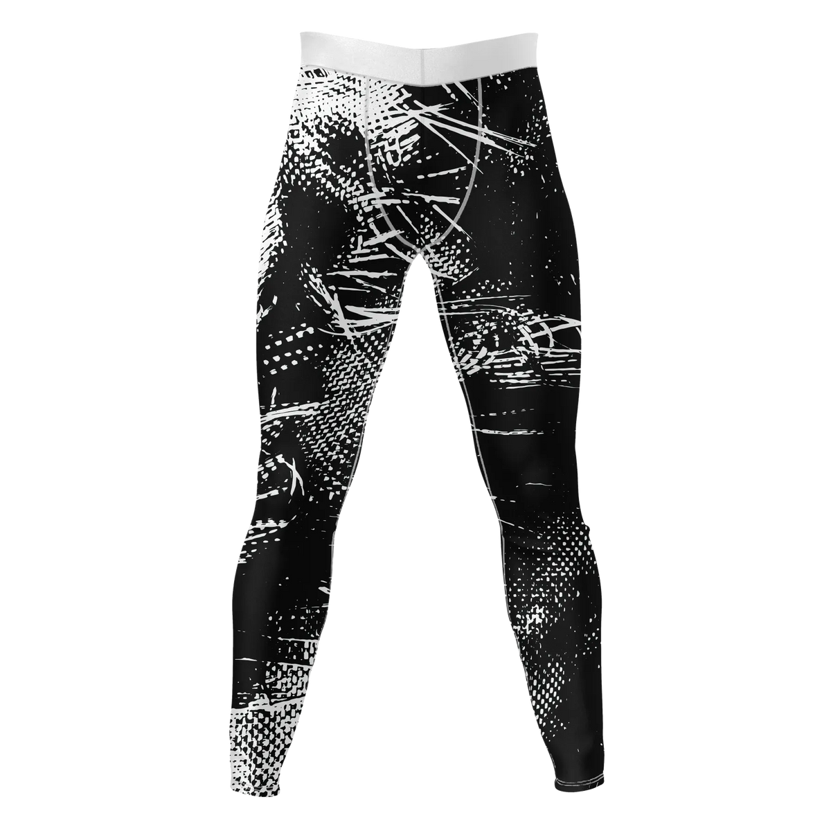 Mono Static – Premium BJJ Rash Guard Compression Pants/Spats/Leggings for Men & Women