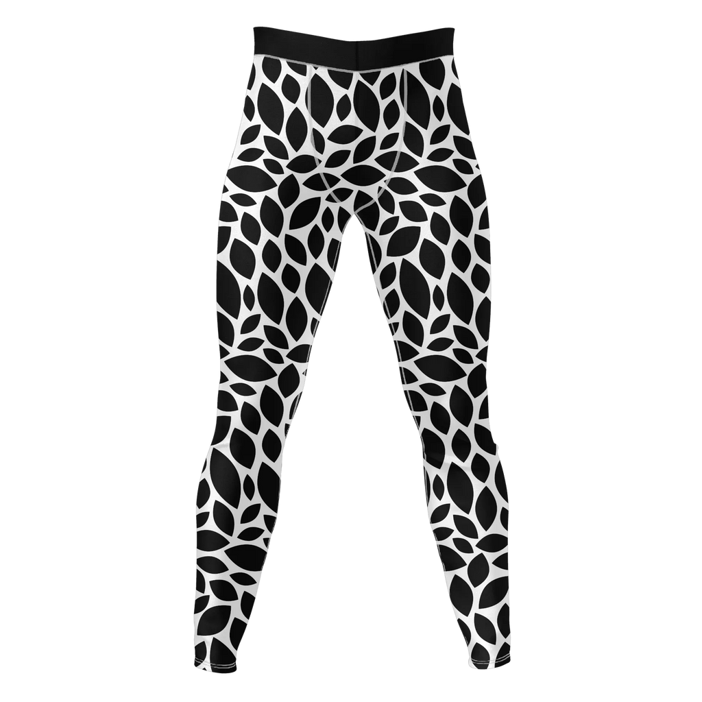 Monochrome Canopy – Premium BJJ Rash Guard Compression Pants/Spats/Leggings for Men & Women