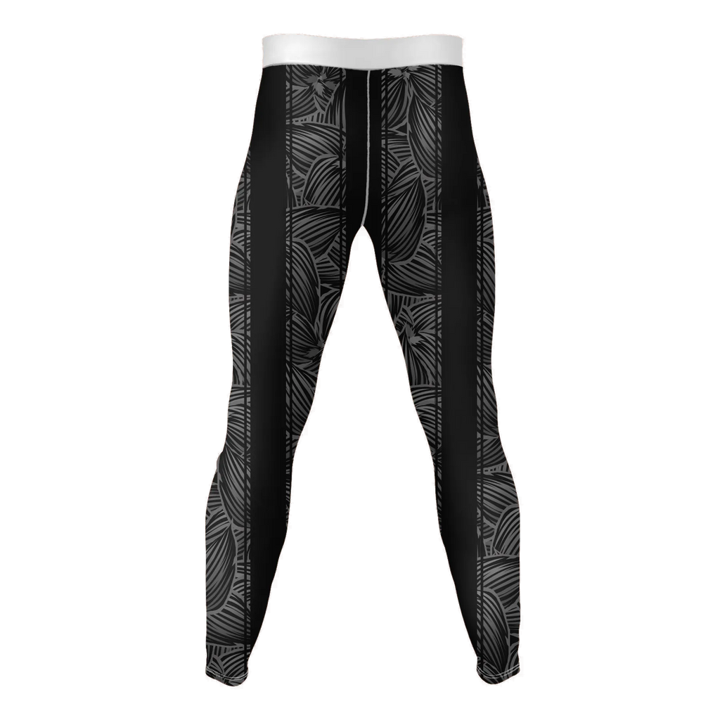 Monochrome Grove – Premium BJJ Rash Guard Compression Pants/Spats/Leggings for Men & Women