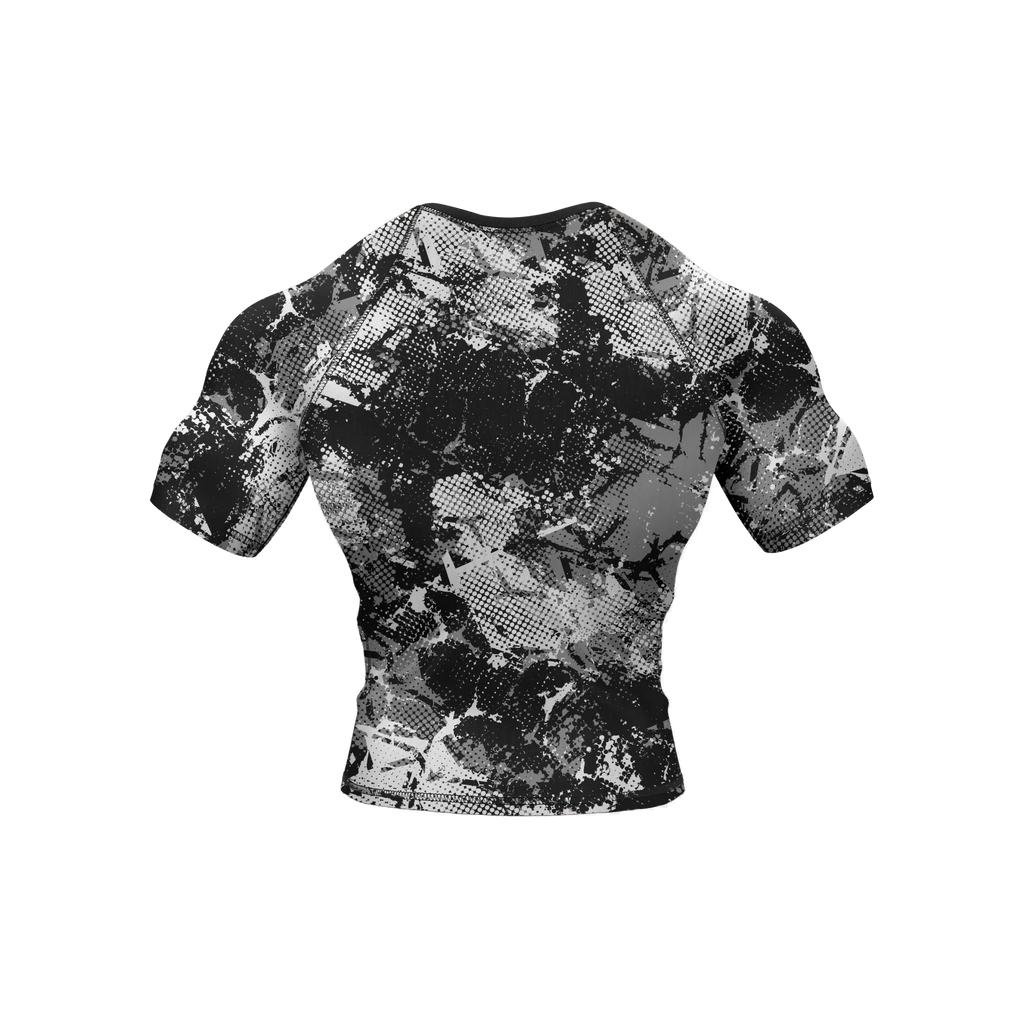Monochrome Havoc - Premium BJJ Rash Guard / Compression Top for Men/Women