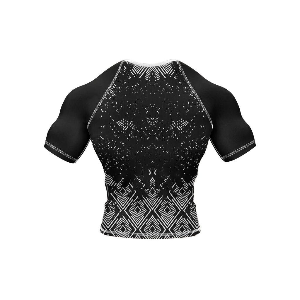 Monochrome Vanguard - Premium BJJ Rash Guard / Compression Top for Men/Women