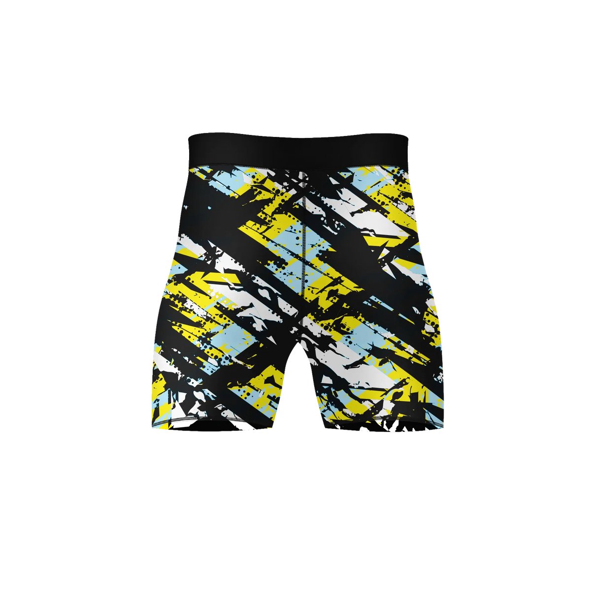 Neon Slash – Premium BJJ Rash Guard Compression Shorts for Men & Women
