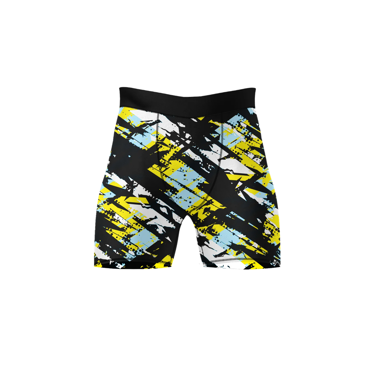 Neon Slash – Premium BJJ Rash Guard Compression Shorts for Men & Women