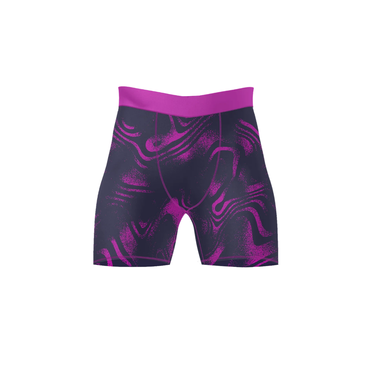 Neon Swirl Compression Shorts – Premium BJJ Rash Guard Compression Shorts for Men & Women