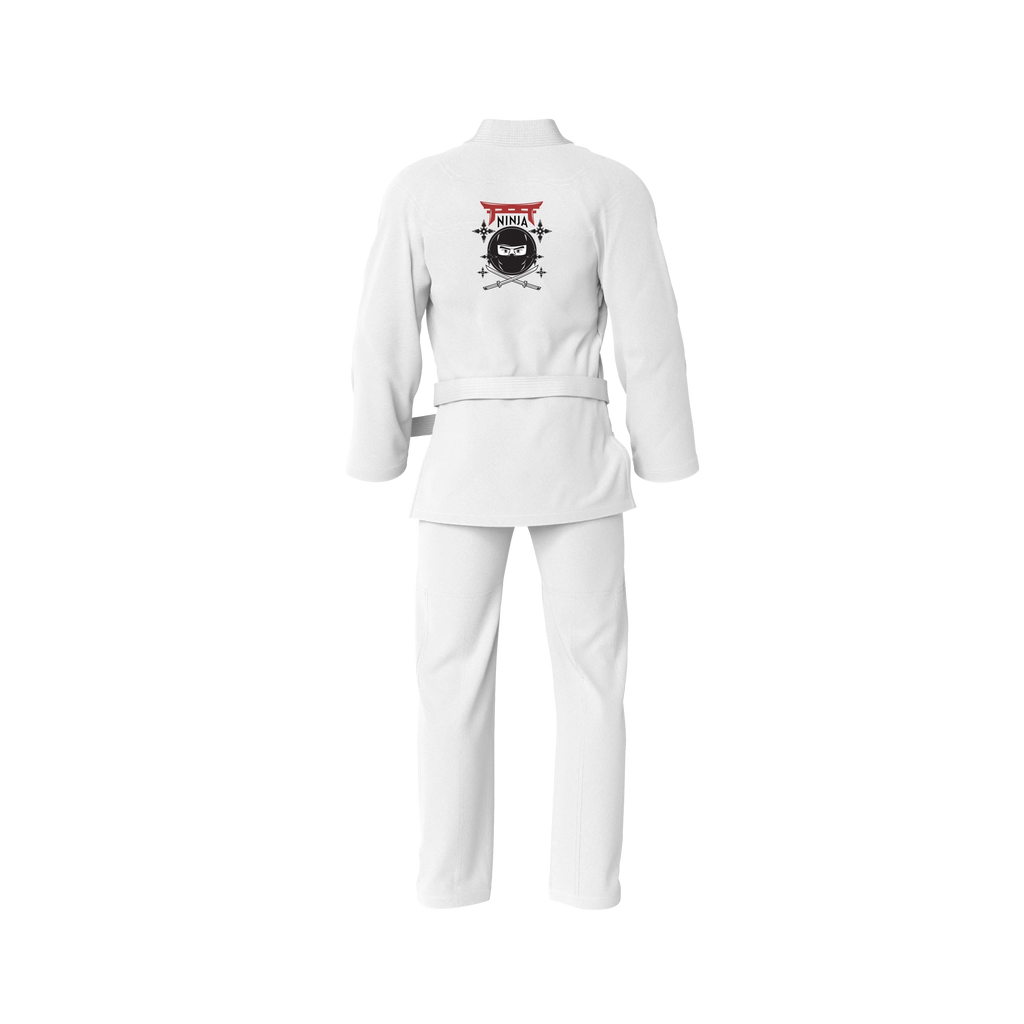White Ninja Sublimation Brazilian Jiu Jitsu Gi - Premium Summit Series (BJJ GI)
