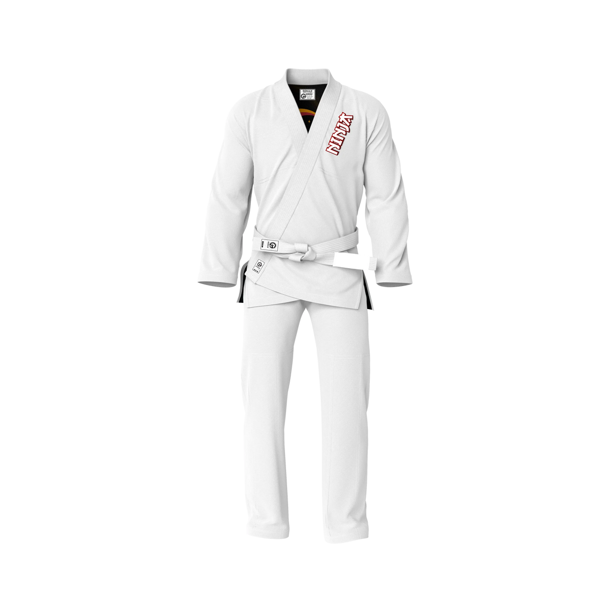 White Ninja Sublimation Brazilian Jiu Jitsu Gi - Premium Summit Series (BJJ GI)