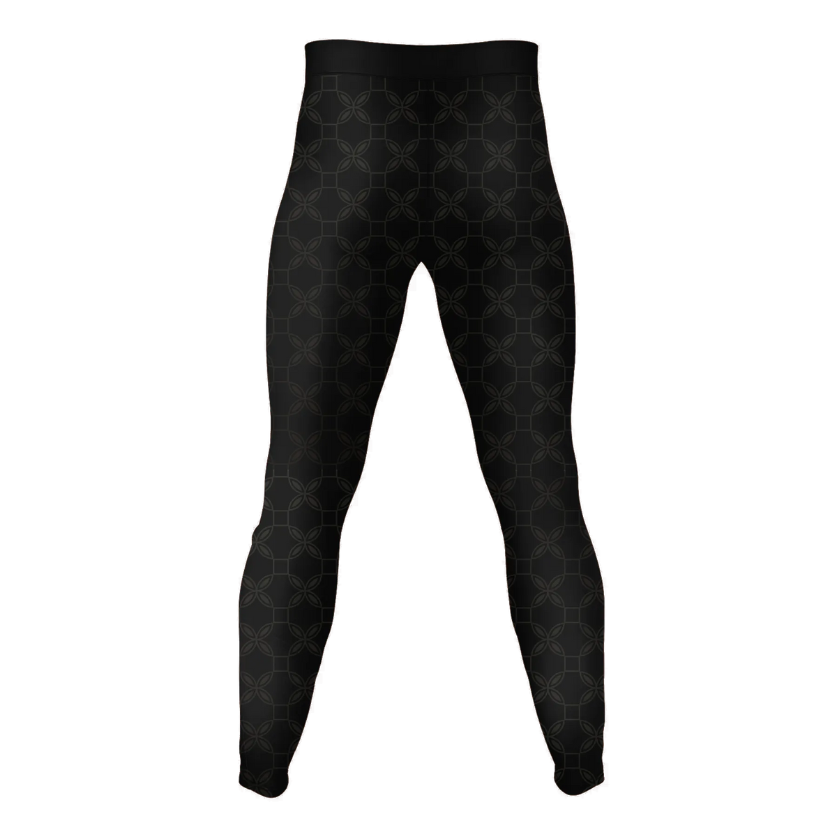 Obsidian Orbit – Premium BJJ Rash Guard Compression Pants/Spats/Leggings for Men & Women