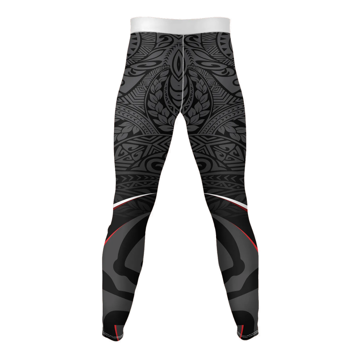 Obsidian Totem – Premium BJJ Rash Guard Compression Pants/Spats/Leggings for Men & Women