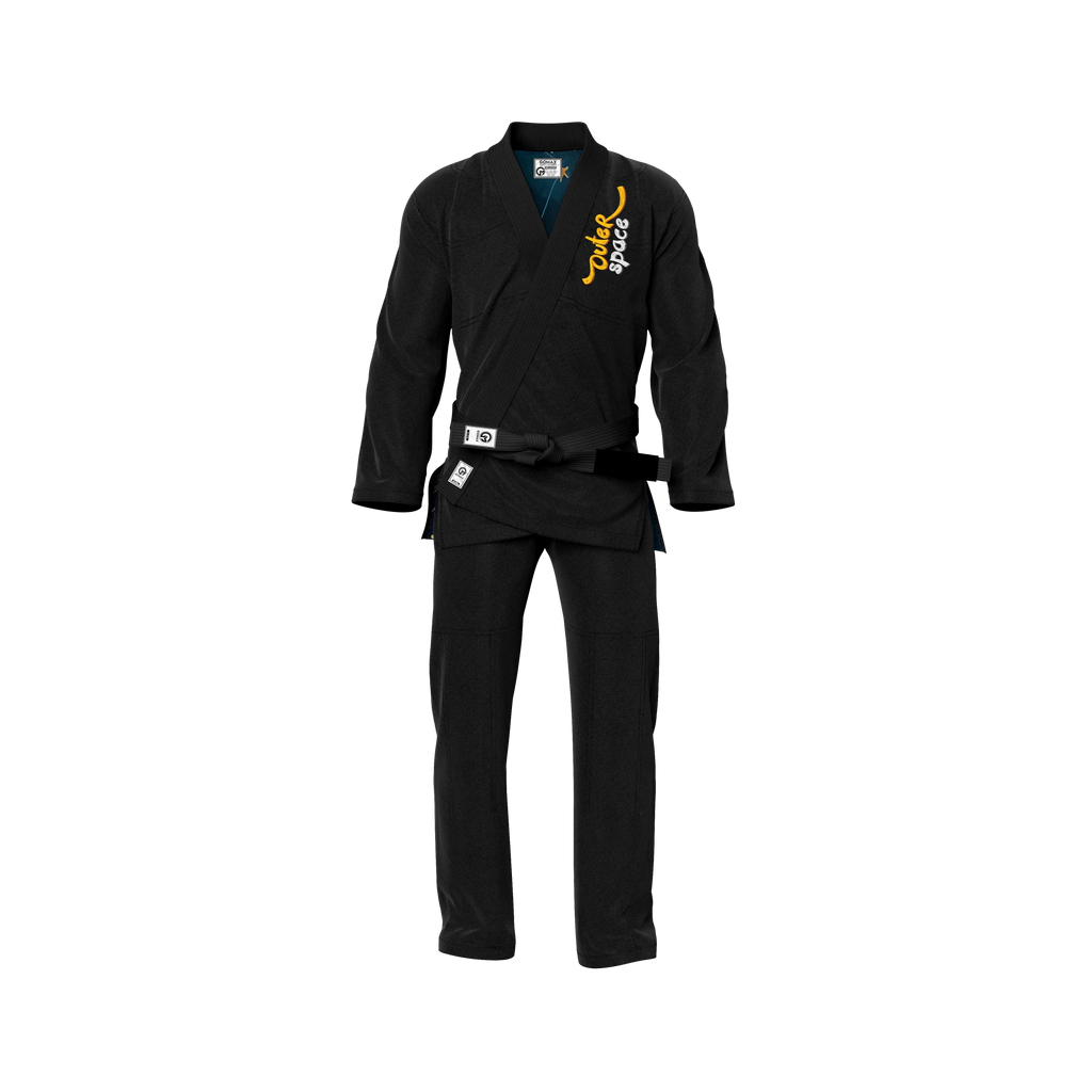 Outer Space Sublimation Black Brazilian Jiu Jitsu Gi - Premium Summit Series (BJJ GI)