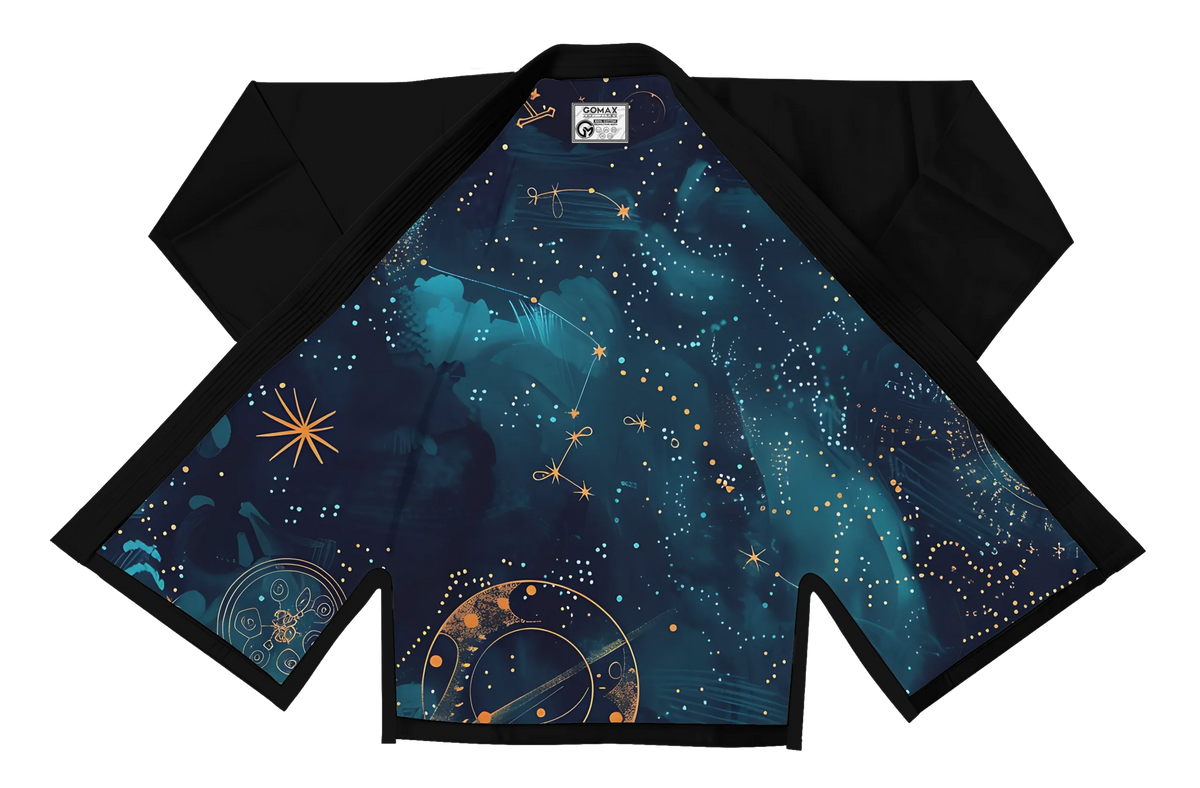 Outer Space Sublimation Black Brazilian Jiu Jitsu Gi - Premium Summit Series (BJJ GI)