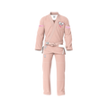 Peach BJJ Gi with pearl weave jacket and reinforced ripstop pants