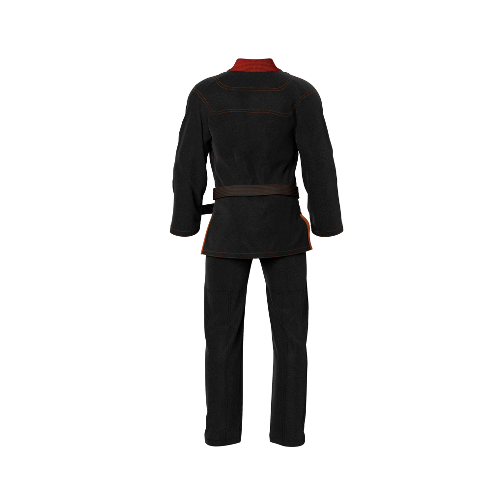 Phoenix Guard Sublimation Black Brazilian Jiu Jitsu Gi - Premium Elite Series (BJJ GI)