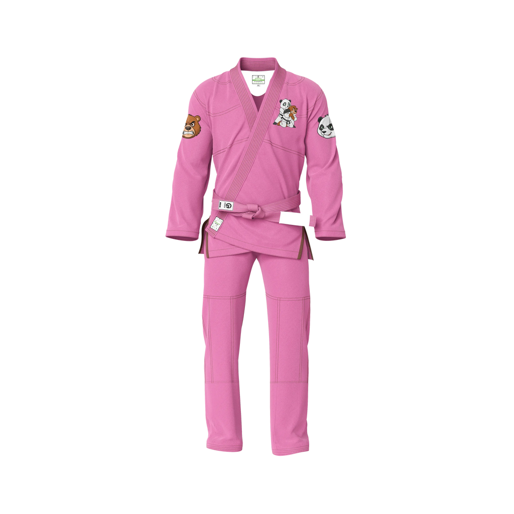 Pink BJJ Gi - Brazilian Jiu Jitsu Gi - Pro Series - Zen & Zook