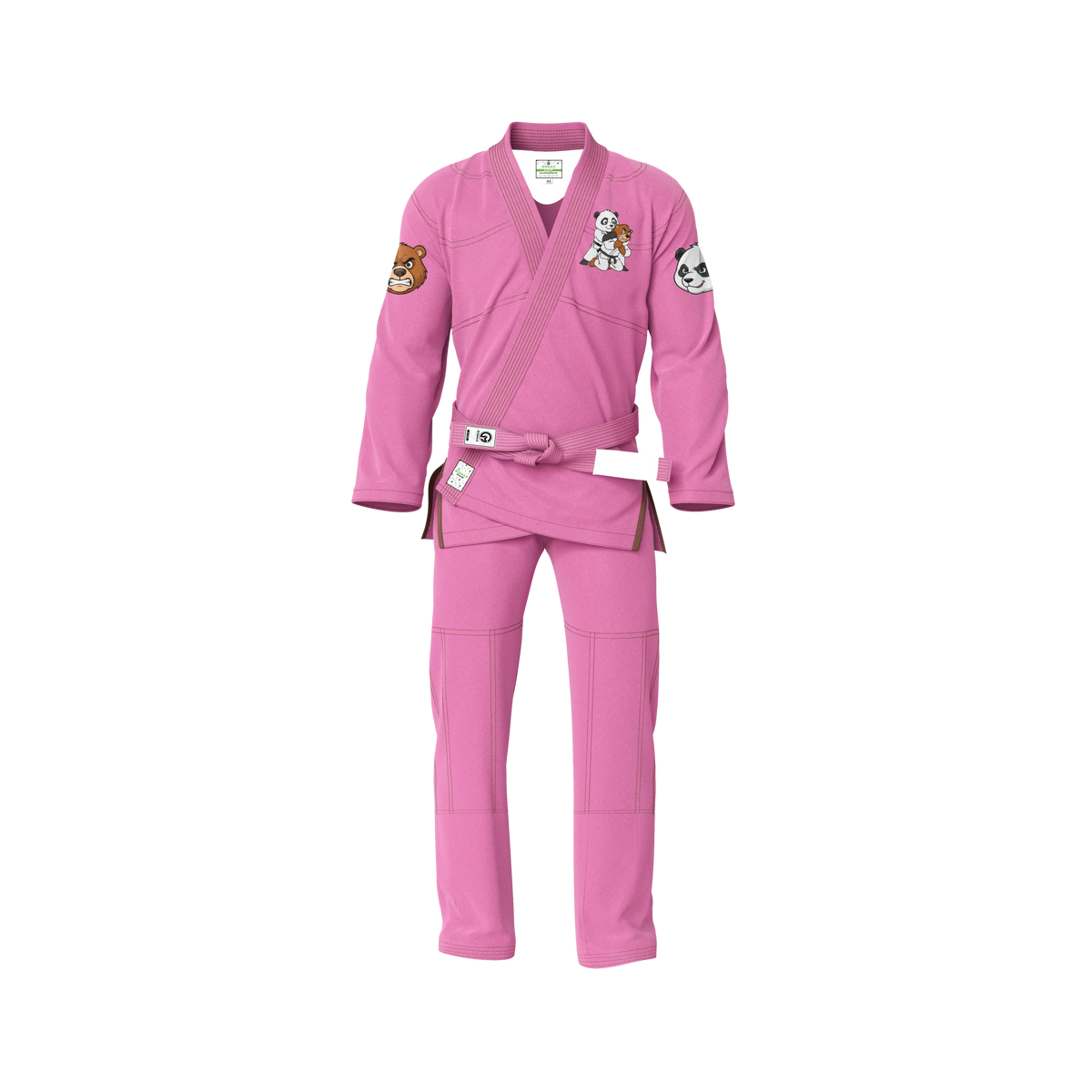 Pink BJJ Gi - Brazilian Jiu Jitsu Gi - Pro Series - Zen & Zook