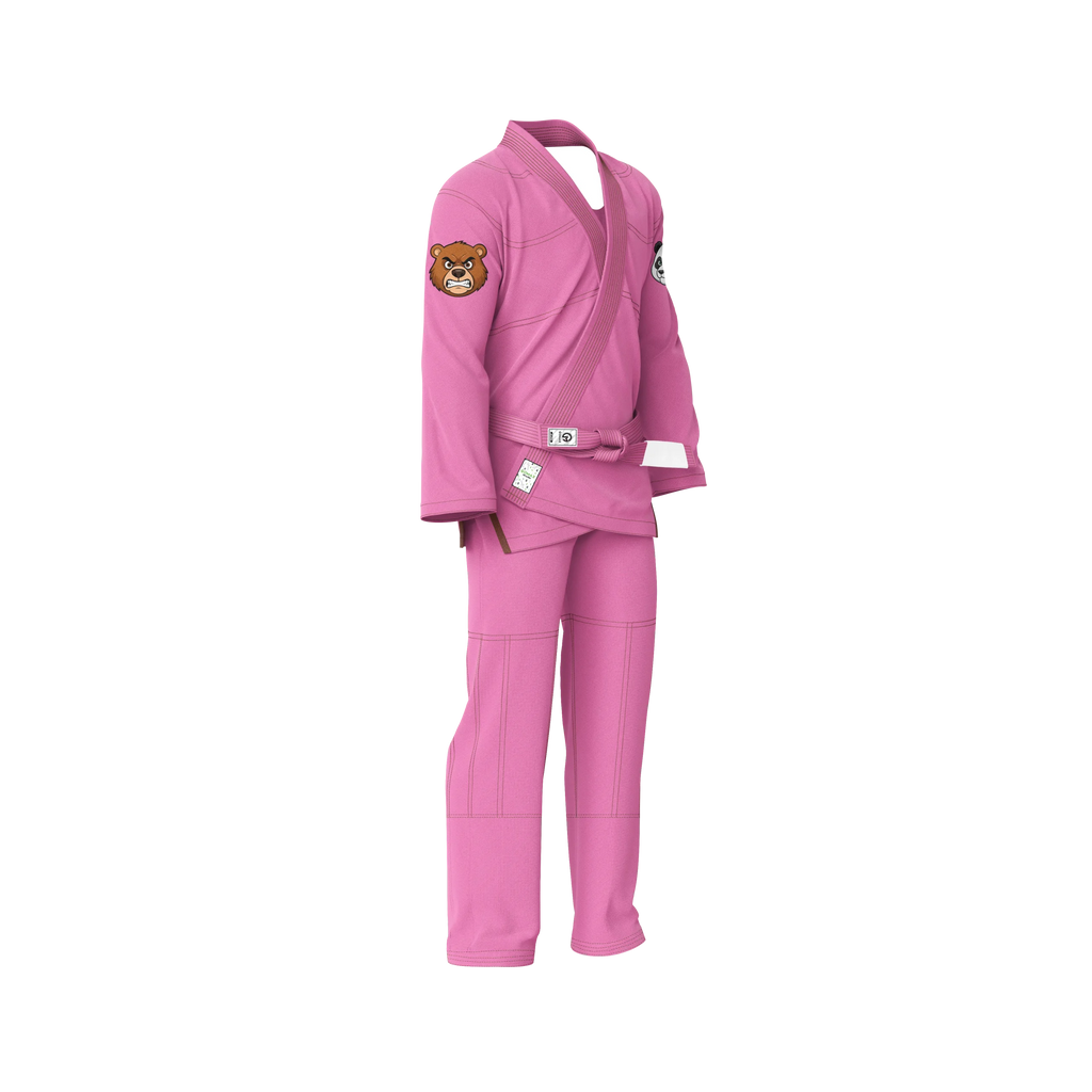 Pink BJJ Gi - Brazilian Jiu Jitsu Gi - Pro Series - Zen & Zook