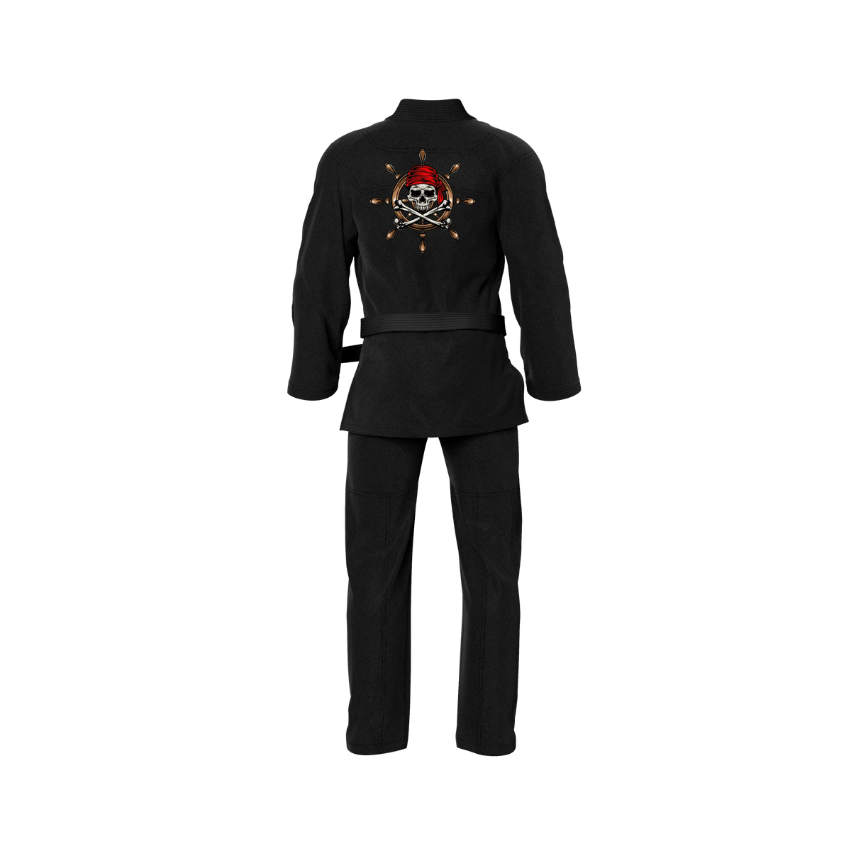 Pirates Sublimation Black Brazilian Jiu Jitsu Gi - Premium Summit Series (BJJ GI)
