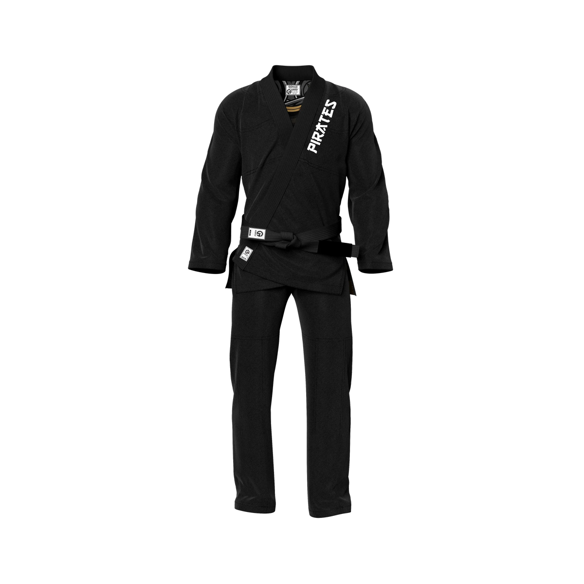 Pirates Sublimation Black Brazilian Jiu Jitsu Gi - Premium Summit Series (BJJ GI)