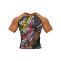 Pixel Surge - Premium BJJ Rash Guard / Compression Top for Men/Women