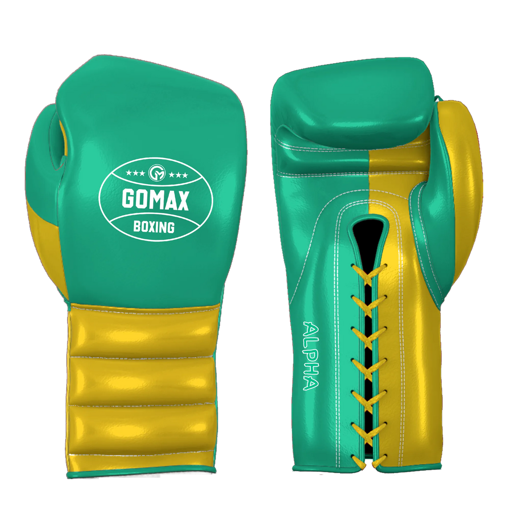 Predator Pro Boxing Glove - Precision Claw (Gold/Green)