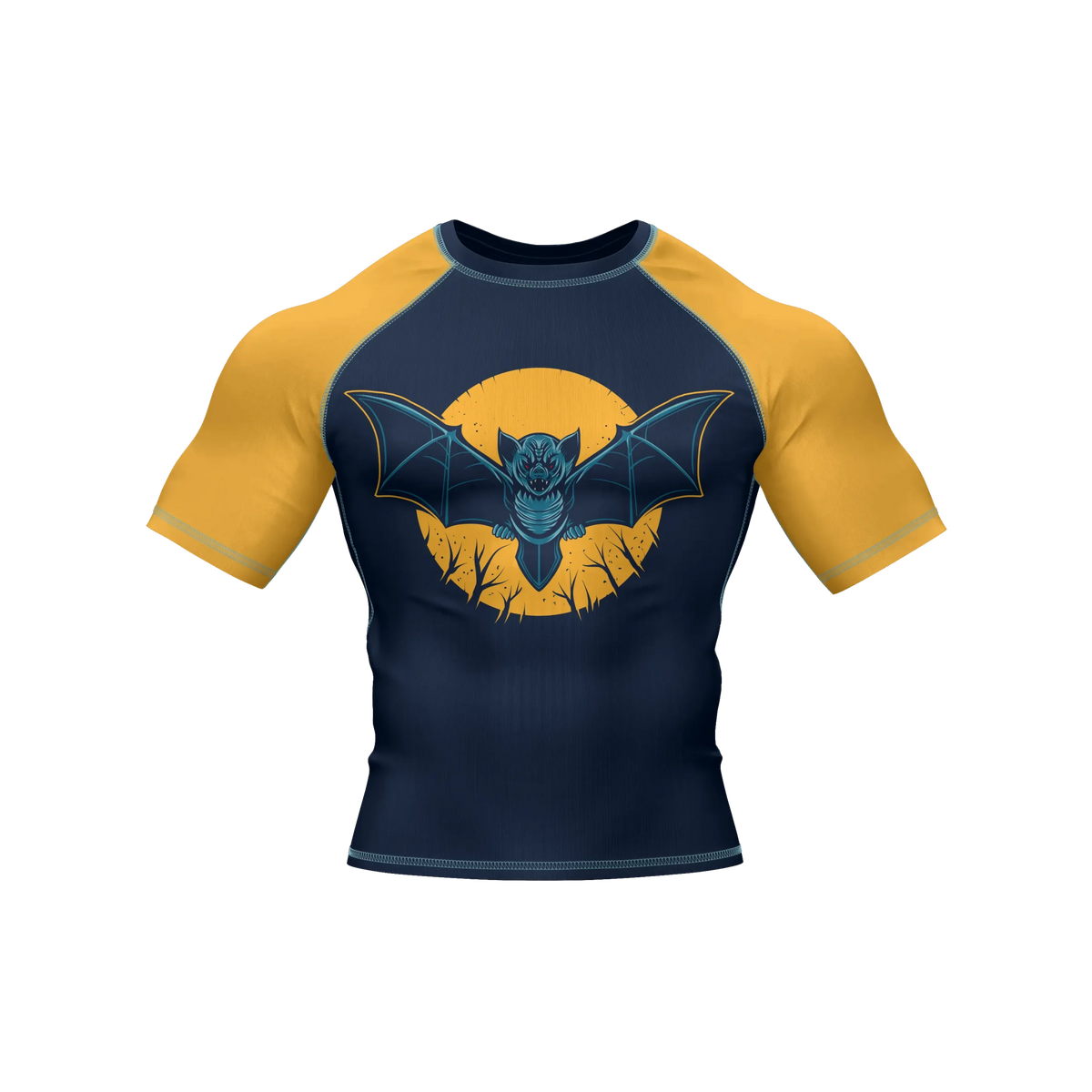 Midnight Wing - Premium BJJ Rash Guard / Compression Top for Kids (Tiny Titans)