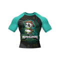 Panda Ronin - Premium BJJ Rash Guard / Compression Top for Kids (Tiny Titans)