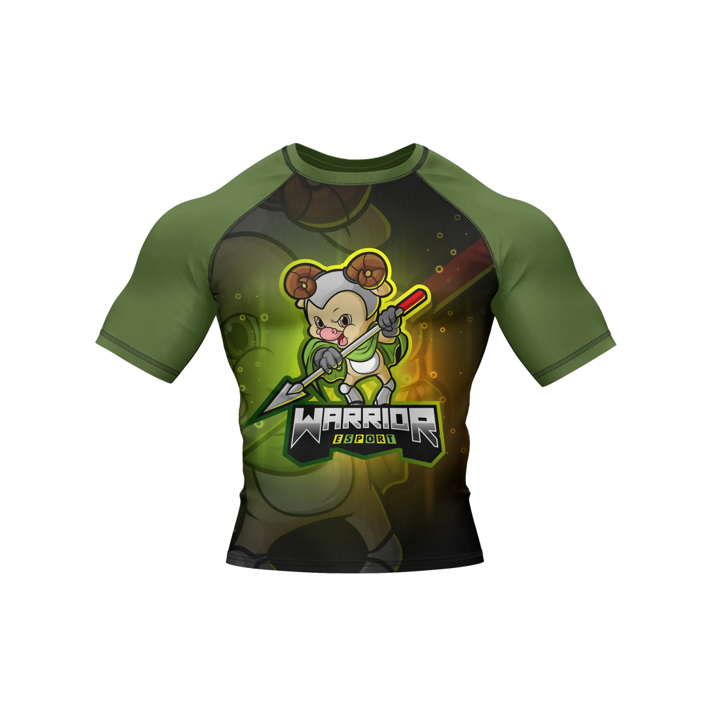 Spear Whisker - Premium BJJ Rash Guard / Compression Top for Kids (Tiny Titans)