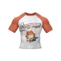 Super Bunny Bolt - Premium BJJ Rash Guard / Compression Top for Kids (Tiny Titans)
