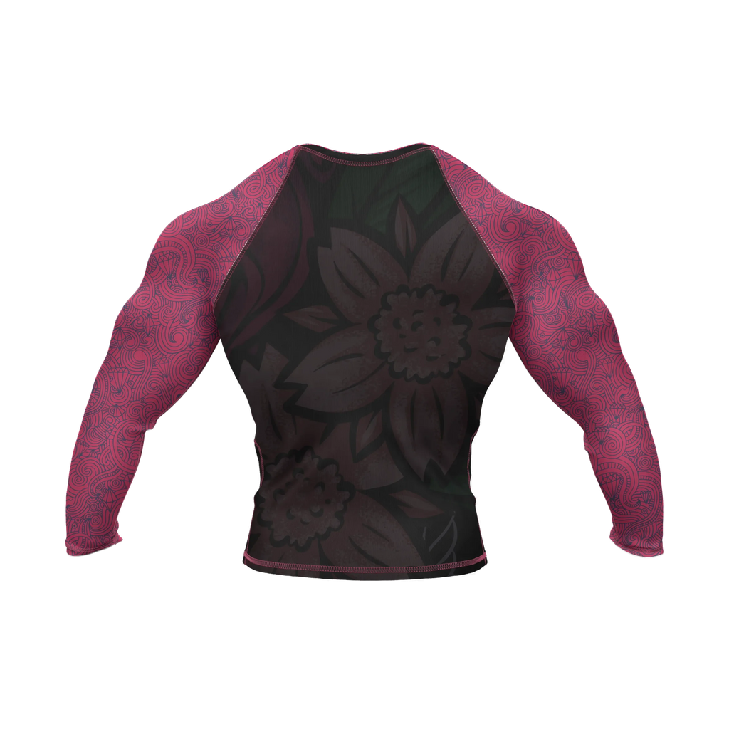 Oni Mask 2 - Premium BJJ Rash Guard / Compression Top for Men/Women (Guardian Line)
