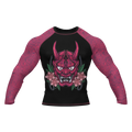 Oni Mask 2 - Premium BJJ Rash Guard / Compression Top for Men/Women (Guardian Line)