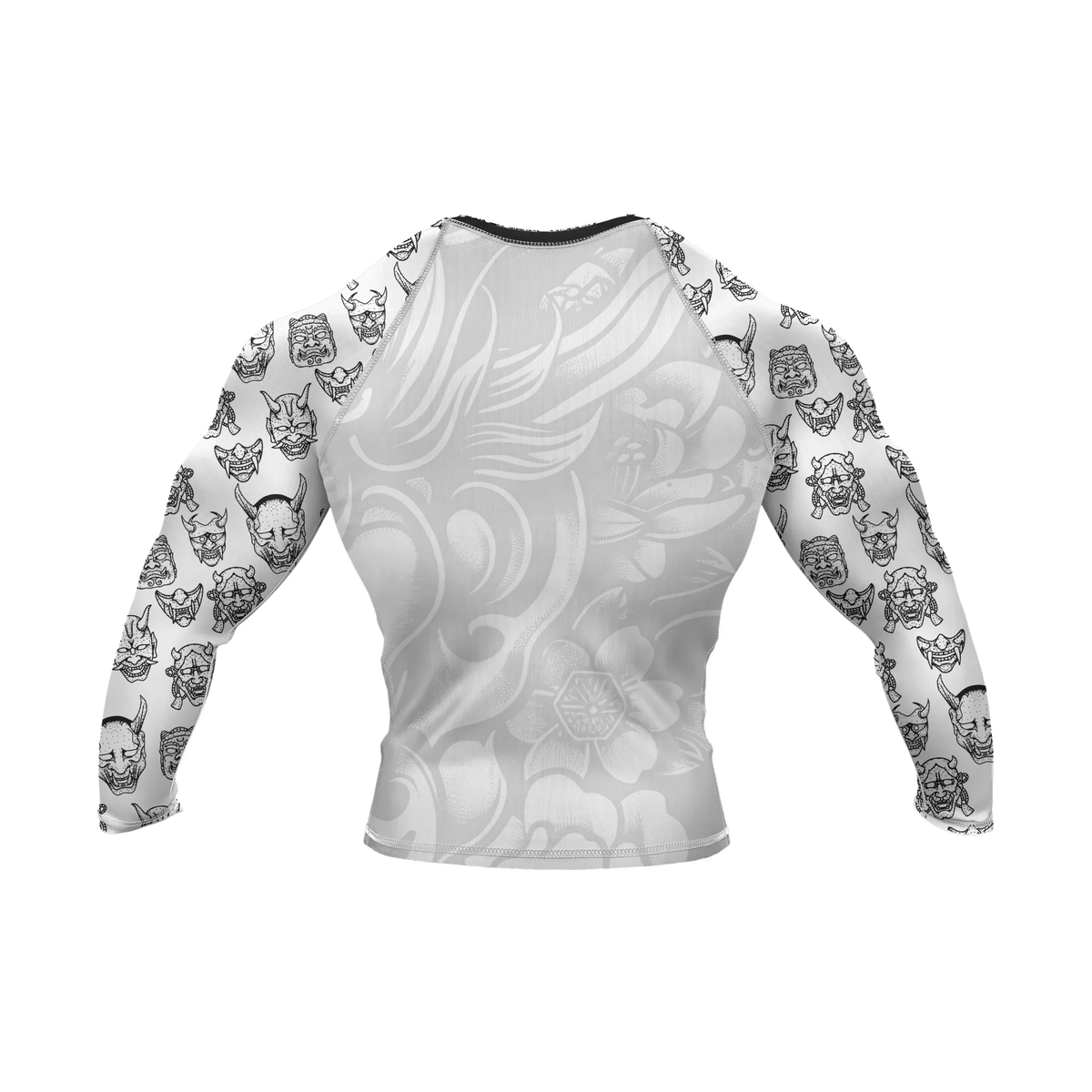 Oni Mask 3 - Premium BJJ Rash Guard / Compression Top for Men/Women (Guardian Line)