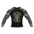 Oni Mask 4 - Premium BJJ Rash Guard / Compression Top for Men/Women (Guardian Line)