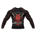 Oni Mask 6 - Premium BJJ Rash Guard / Compression Top for Men/Women (Guardian Line)