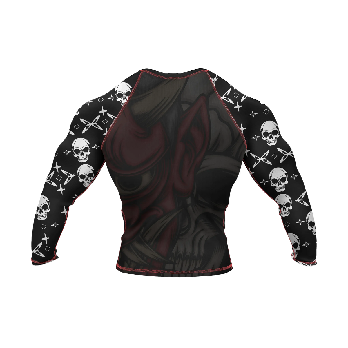 Oni Mask 7 - Premium BJJ Rash Guard / Compression Top for Men/Women (Guardian Line)