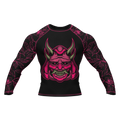 Oni Mask 8 - Premium BJJ Rash Guard / Compression Top for Men/Women (Guardian Line)