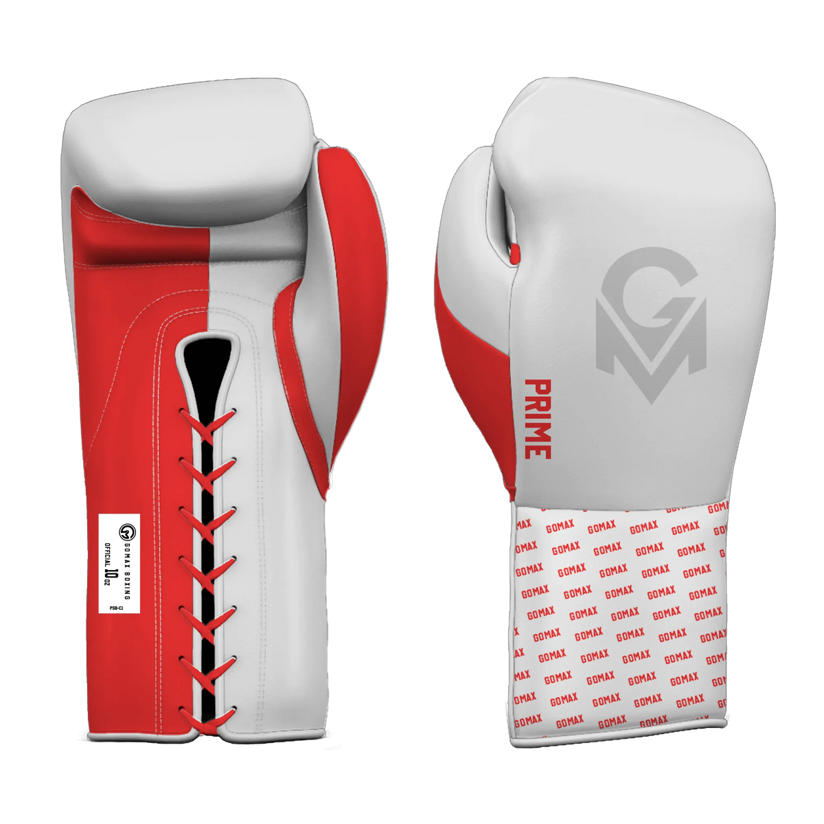Prime Strike X2 Boxing Glove - Speed Pro (White/Red)