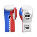 Custom boxing gloves with personalized stitching and premium padding
